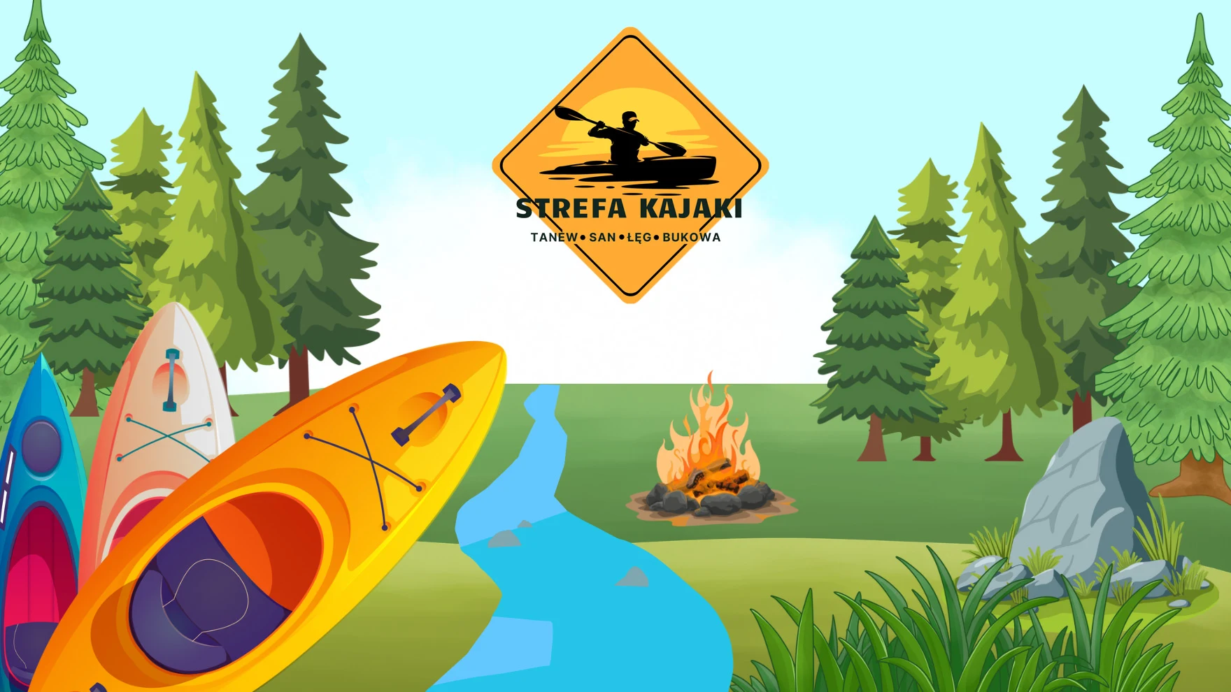 Strefa Kajaki – spływ kajakowy